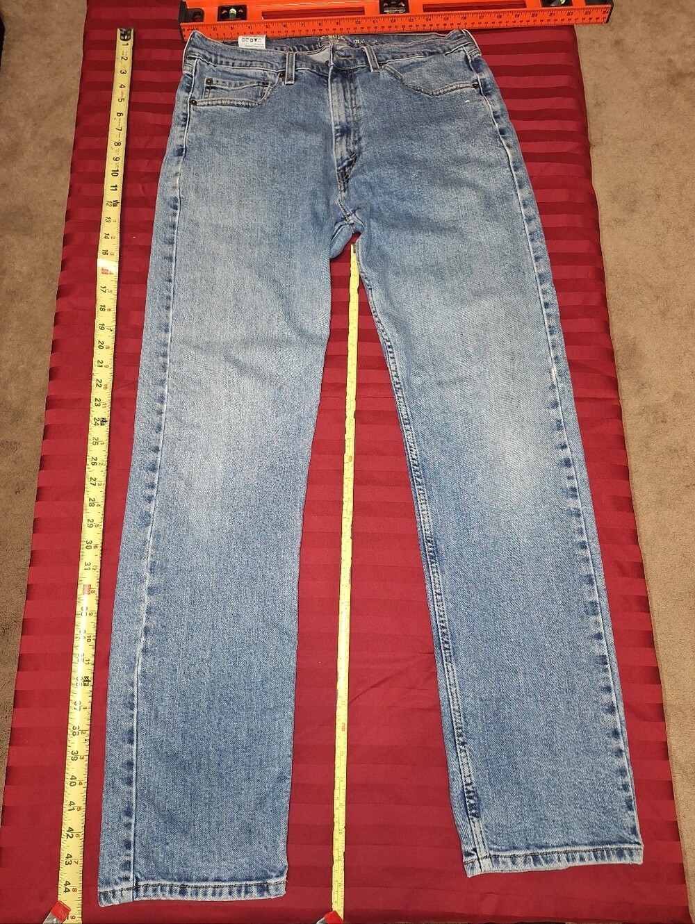 Levi's Light Blue Straight Leg Jeans